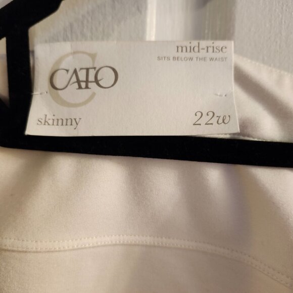 NWT Cato Ladies Skinny Stretch Jeans Size 22w - Picture 3 of 3